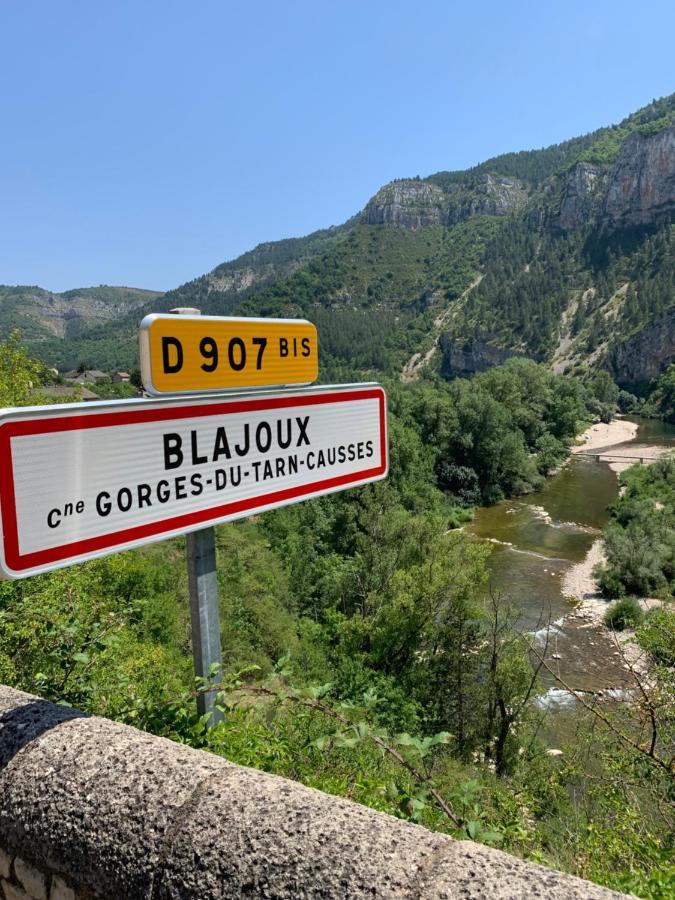 مبيت وإفطار Quezac  La Voutee 5 Epis Avec Bain Finlandais Prive Au Manoir Du Charme Gorges Du Tarn المظهر الخارجي الصورة