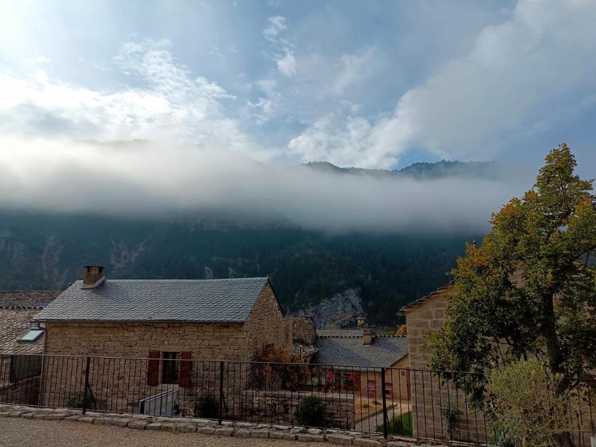 مبيت وإفطار Quezac  La Voutee 5 Epis Avec Bain Finlandais Prive Au Manoir Du Charme Gorges Du Tarn المظهر الخارجي الصورة